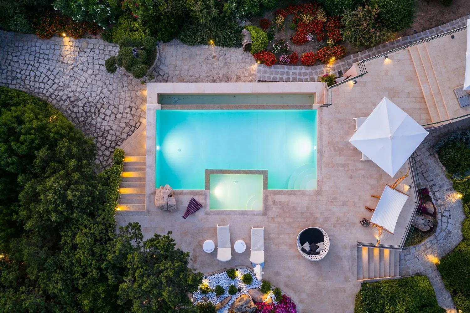 Villa Amira Porto Cervo Con Vista Mozzafiato Sul Mare,Piscina Privata,Wellness & Spa Liscia di Vacca