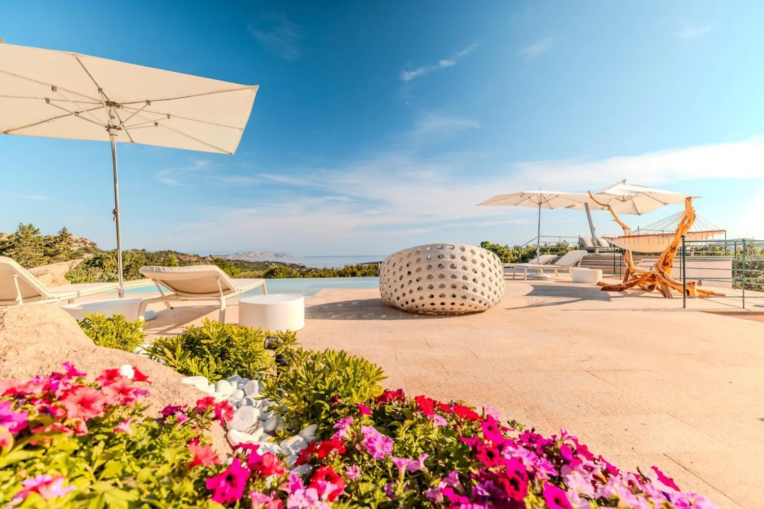 Villa Amira Porto Cervo Con Vista Mozzafiato Sul Mare,Piscina Privata,Wellness & Spa Liscia di Vacca 0*,  Itálie