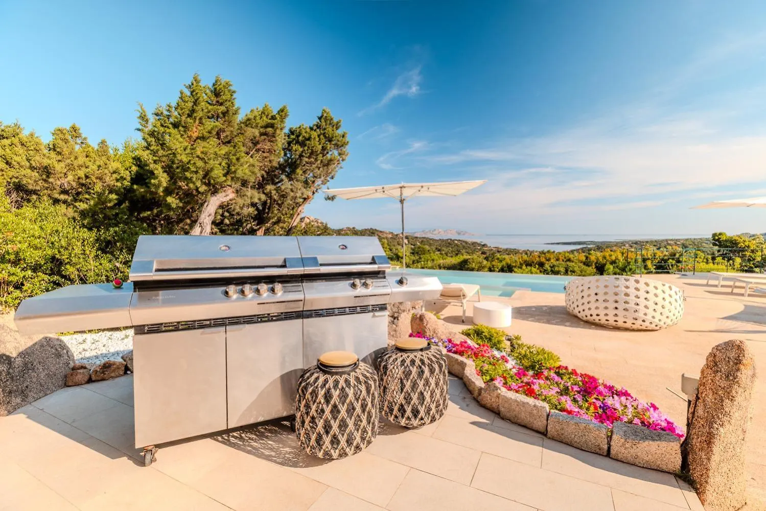Villa Amira Porto Cervo Con Vista Mozzafiato Sul Mare,Piscina Privata,Wellness & Spa Liscia di Vacca