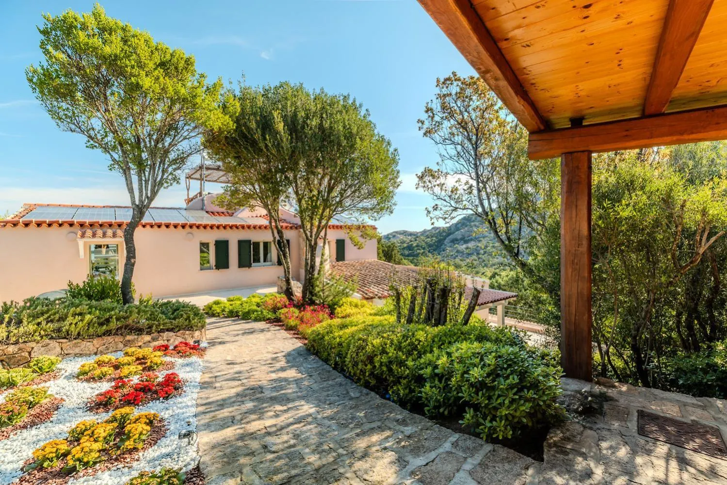 Villa Amira Porto Cervo Con Vista Mozzafiato Sul Mare,Piscina Privata,Wellness & Spa Liscia di Vacca 0*,  Itálie