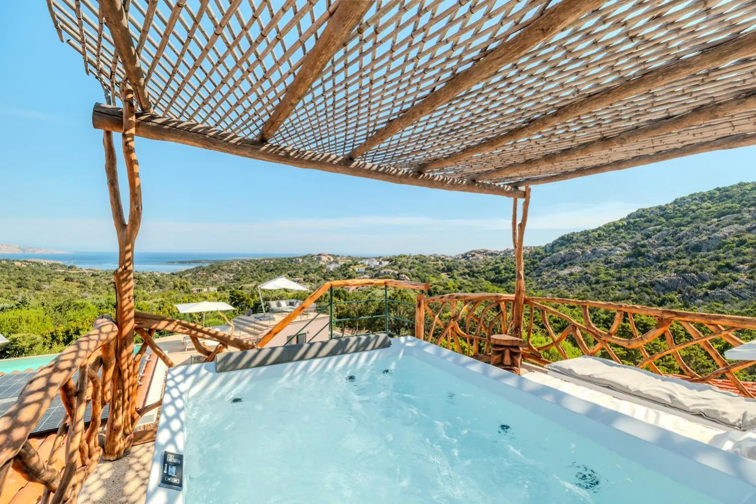 Villa Amira Porto Cervo Con Vista Mozzafiato Sul Mare,Piscina Privata,Wellness & Spa Liscia di Vacca 0*,  Itálie