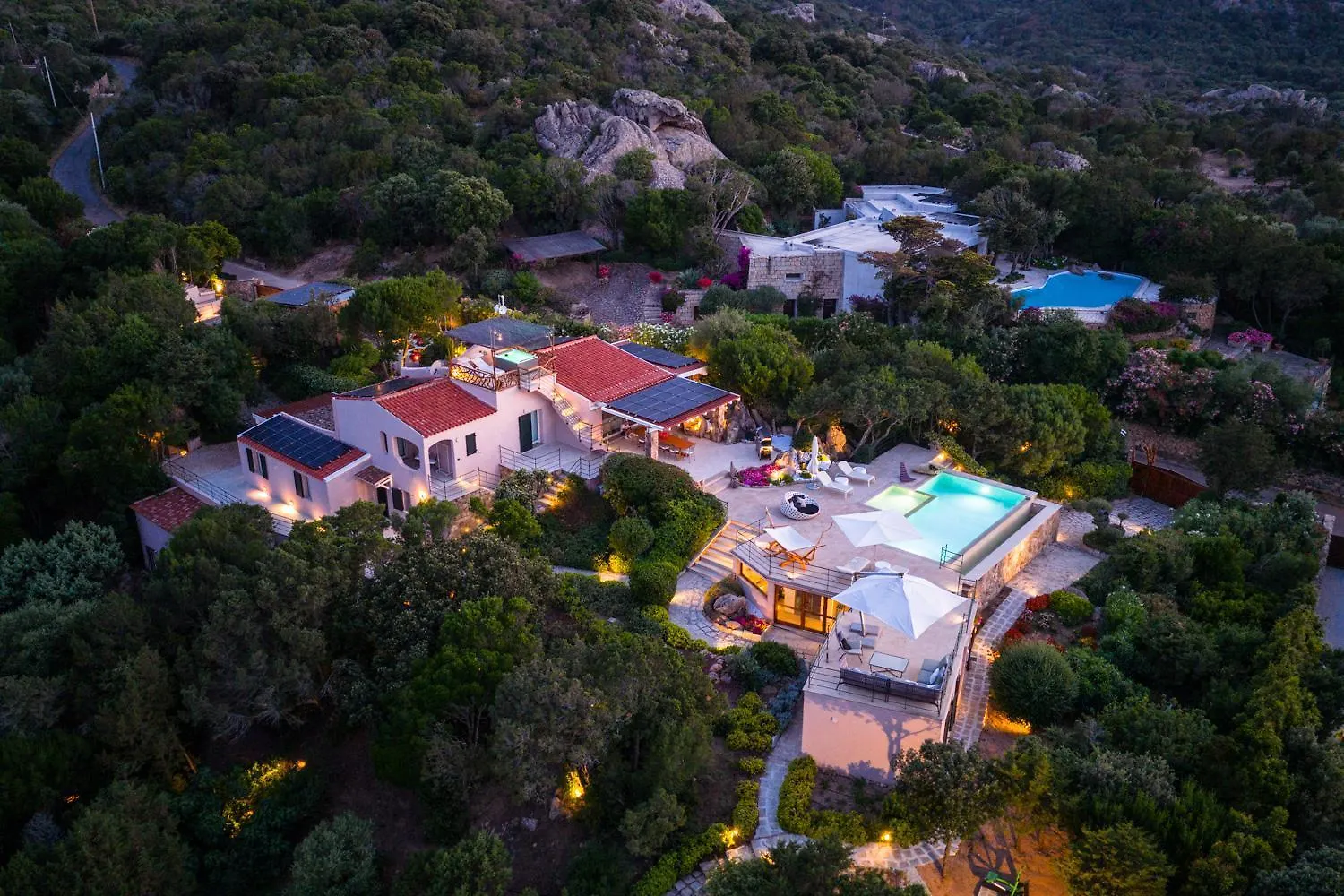 Villa Amira Porto Cervo Con Vista Mozzafiato Sul Mare,Piscina Privata,Wellness & Spa Liscia di Vacca